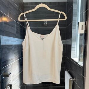 a new day Cream Camisole Top NWT